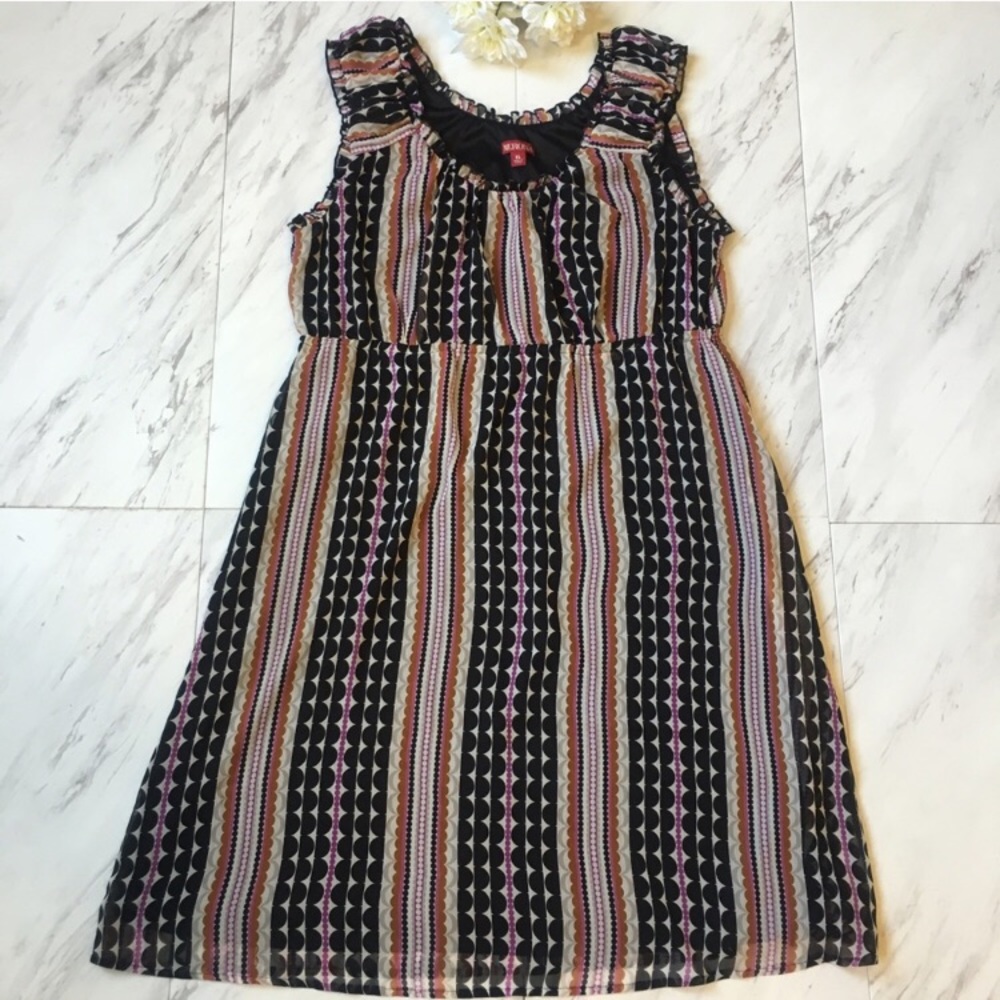 Merona | Sleeveless Geometric Dress